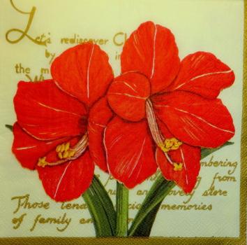 096 Lilien - 3-lagig (creme)  - Ambiente